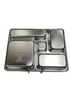 Planetbox Rover Stainless Steel 5 Compartment Bento Lunch Box