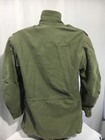 Vtg Us 1958 Og-107 Sateen Military Field Jacket   Liner Distressed Long Small 