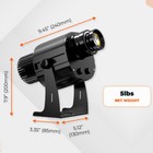 15w-300w Led Auto Color Changing Gobo Projector Customized Waterproof Outdoor Ad