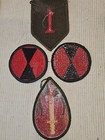 1960s Us Army Vietnam Cold War 1st 7th 63rd Infantry Division Patch Lot L  k   