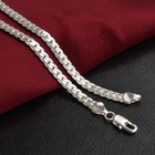 925 Sterling Solid Silver Chain Necklace Jewelry For Women Men Fashion Gift