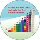 Hand2mind Mathlink Cubes Numberblocks 1-10 Activity Set  30 Preschool Learning A