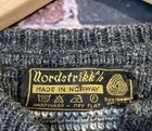Vintage Nordsrikk Nordic Isle Wool Knit Cardigan With Metal Clasps   U k  10-12