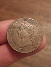 1795 1 2 Penny Token George Iii Rare Vf Condition 
