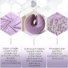 Dukal Pack Of 200 Flannel Face Rest Covers Lavender  Soft  Durable And Light