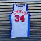 Game Worn Los Angeles Clippers 2000-2001 Michael Olowokandi Jersey  34 La