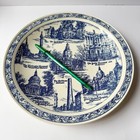 Vintage Baltimore Maryland Vernon Kilns Landmarks Blue Decorative Souvenir Plate