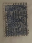 Canada 1897 50c Jubilee Stamp Used     Scott  60 Queen Victoria Blue