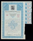 Mexico B 6f Banco De Comercio De Coahuila 10 Acciones Valor  1000 Pesos De 1956