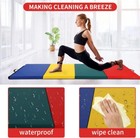 Gymnastics Mats 4 x6 x2  4 x8 x2  Tumbling Mat Folding Gym Mats For Home Gymnast