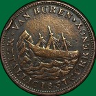 1841 Webster Credit Millions For Defence Ht-16 Hard Times Token Vf Cleaned 37941