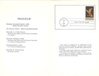  1344 -c1 First Day Ceremony Program 6c Register And Vote Stamp W fdc