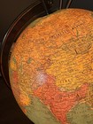 Vtg Lighted Globe Replogle World Classic Scanglobe E-11 12  Diameter Wood Base