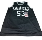 Artis Gilmore Hof Autographed Signed San Antonio Black Xl Jersey Jsa Coa