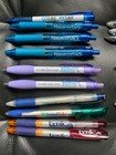 Lot Of 17 Plastic  12    Metal  5 pens Drug Rep Pharmaceutical Promo Advertising