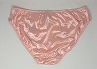 Vintage Delicates Jcpenney Shiny Satin Pink Panties 2x Nwt Second Skin Lace