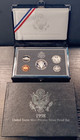 1998-s U s  Mint Premier Silver Proof 5-coin Set  Ogp W  Coa  Velvet Case stand