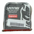 New Supreme X Spitfire Shop Logo Skateboard Wheels Set Of 4 White 52mm Fw21 Rare