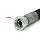 Log Splitter Hydraulic Hose 25   1 2  Npt Ends  5511 Psi Replacement