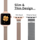 Stainless Steel Milanese Band For Apple Watch Series Se 9 8 7 6 5 4 3 2 1 38mm 4