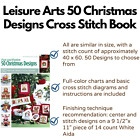 Leisure Arts Fast   Festive  50 Christmas Designs-charming Cross Stitch Designs