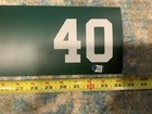 Donovan Edwards Locker Plate Ny Jets Authenticated Michigan Washington Miami