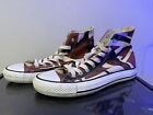 Eddie Van Halen 5150 High Top Shoes Red White Black Stripe Sz 8 Evh Sneakers
