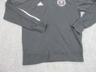 Inter Miami Sweater Mens Large Black Logo Hoodie Zip Mls Soccer Futbol Adidas