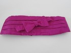 Turnbull   Asser London Pink Moire Silk Cummerbund   Bow Tie
