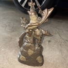 Brass Radha Krishna Statue