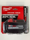 New Genuine 18v Milwauke 48-11-1865 6 0 Ah Batteries M18  High Output 2pc