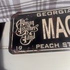 Allman Bros Band License Plate