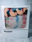 Vintage Wonderart Latch Hook Craft Kit Roses And Ribbons 24  X 34  Rug  4375 New