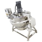 Jacketed Kettel Sandwich Steam Pot W stirring scraping 200l 52 8gal 220v 3 Phase