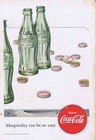 1943  1950 s    1960 Original Ads - Coca-cola - 5 Ads    
