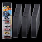 12packs Of Display Case Compatible With Hot-wheels Match-box Packaged Cars  W   