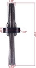 7 Pcs 9 16  Plug Wedge And Feather Shims Concrete Marble Splitting Hand Tools