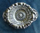 Large Reed   Barton Sterling Les Cinq Fleurs Poppy X404 Master Nut Dish 6 1 4
