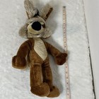 Vintage Wile E Coyote Plush Warner Bros 19  1991 Looney Tunes   spots   