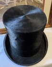 Vintage Books Brothers English Black Victorian Top Hat Appointed H johnson
