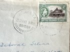 British Solomon Islands 1963 Cover To Australia solo Frank Canoe House 2c  nurse