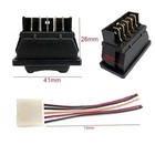 5 Pin Universal Car Power Window Switch Up down Control Lift Momentary Rocker Sw