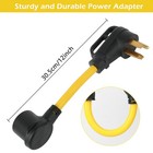 Nema 14-50p To 10-30r Power Cord Adapter 4 Prong Male Plug To 3 Prong Female    