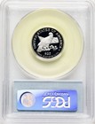 2003-w Proof Platinum Eagle 1 4 Oz Blue Label Pcgs Ms70