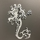 Mermaid X Metal Wall Art Skilwerx 14 X 9 Nautical Ocean Sea 