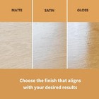 Wood Varnish   Satin  Polyurethane Waterproof   Water Based Satin 250ml   8 5 Oz