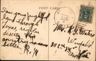 Camp Near Carlsbad nm 1907 Eddy County Antique Postcard 1c Stamp Vintage Pc