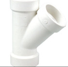 Pvc Dwv Wye 1-1 2  2  3  And 4 Inch With Rducers  10 Pcs Per Lot