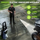 Electric Pressure Washer 5000psi Max 3 0gpm Portable Power Washer 4 Quick Nozzle