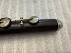 Antique Wooden German Flute 8 Key Nickel Mouthpiece